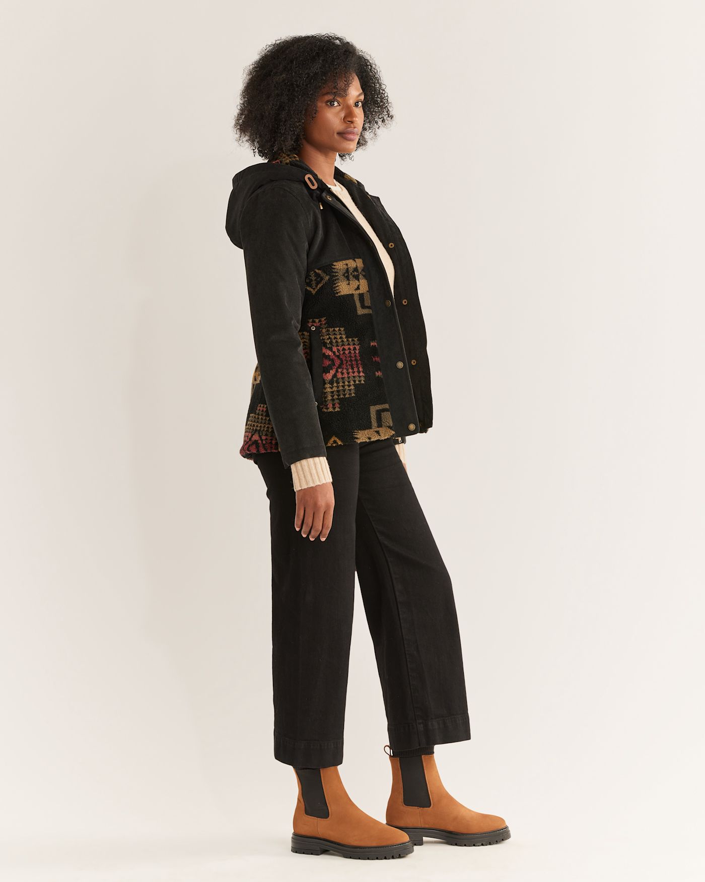 Shop Women's Blanca Corduroy/Berber Fleece Jacket