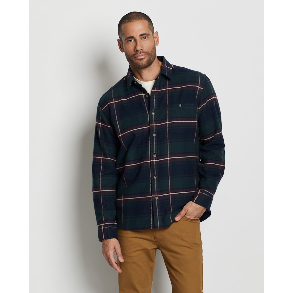 mens plaid flannel shirts
