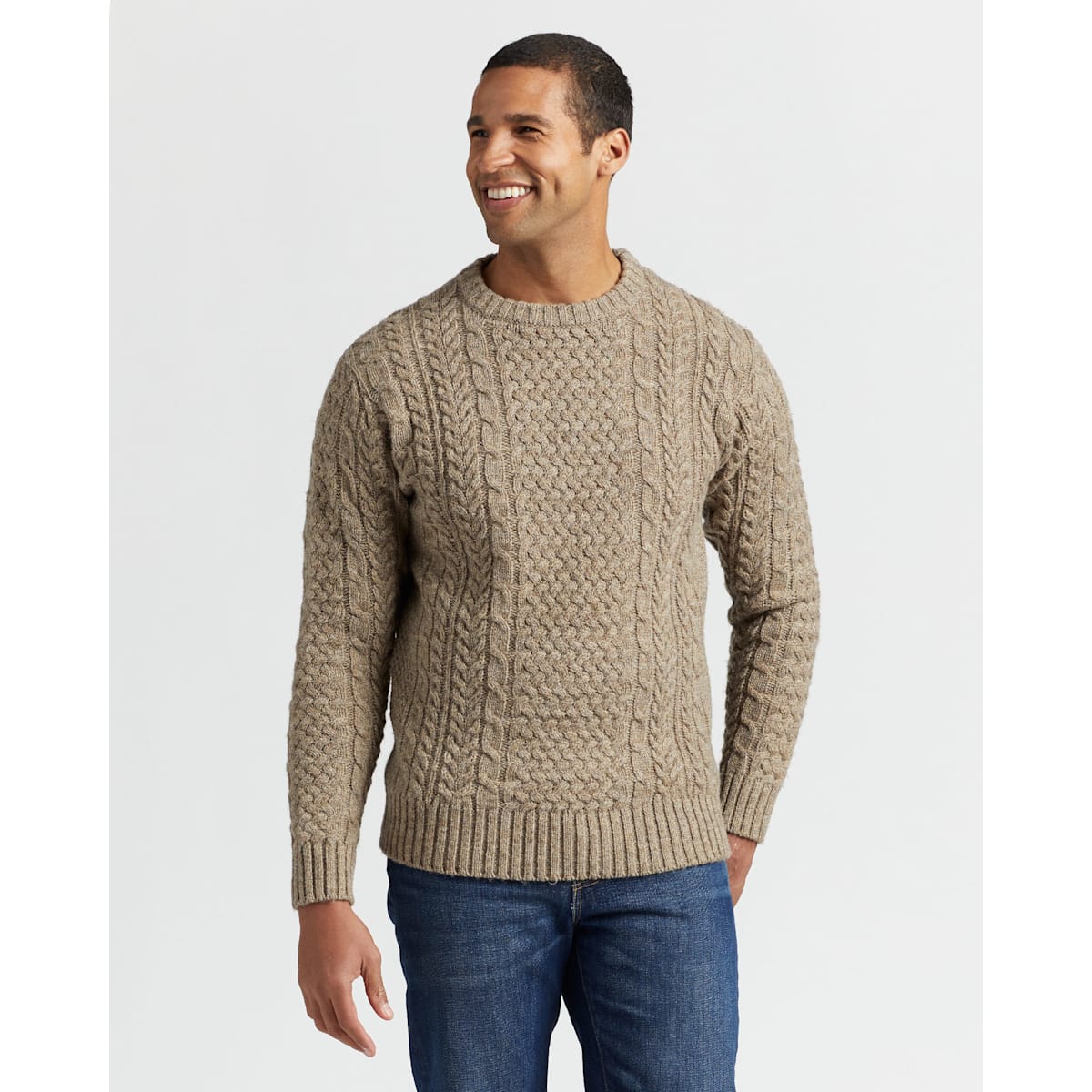 men's wool sweater