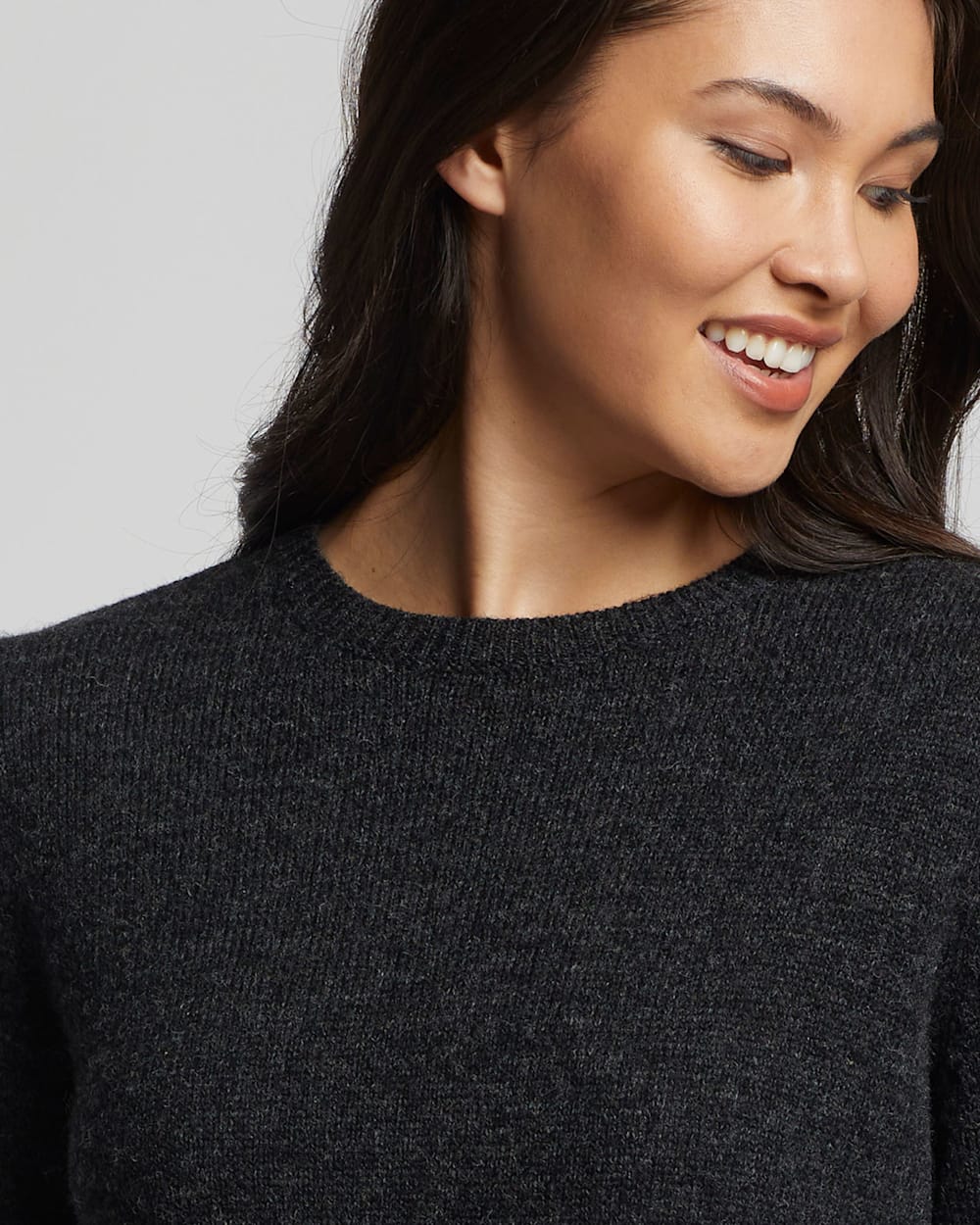 WOMEN S SHETLAND WASHABLE WOOL CREWNECK Pendleton
