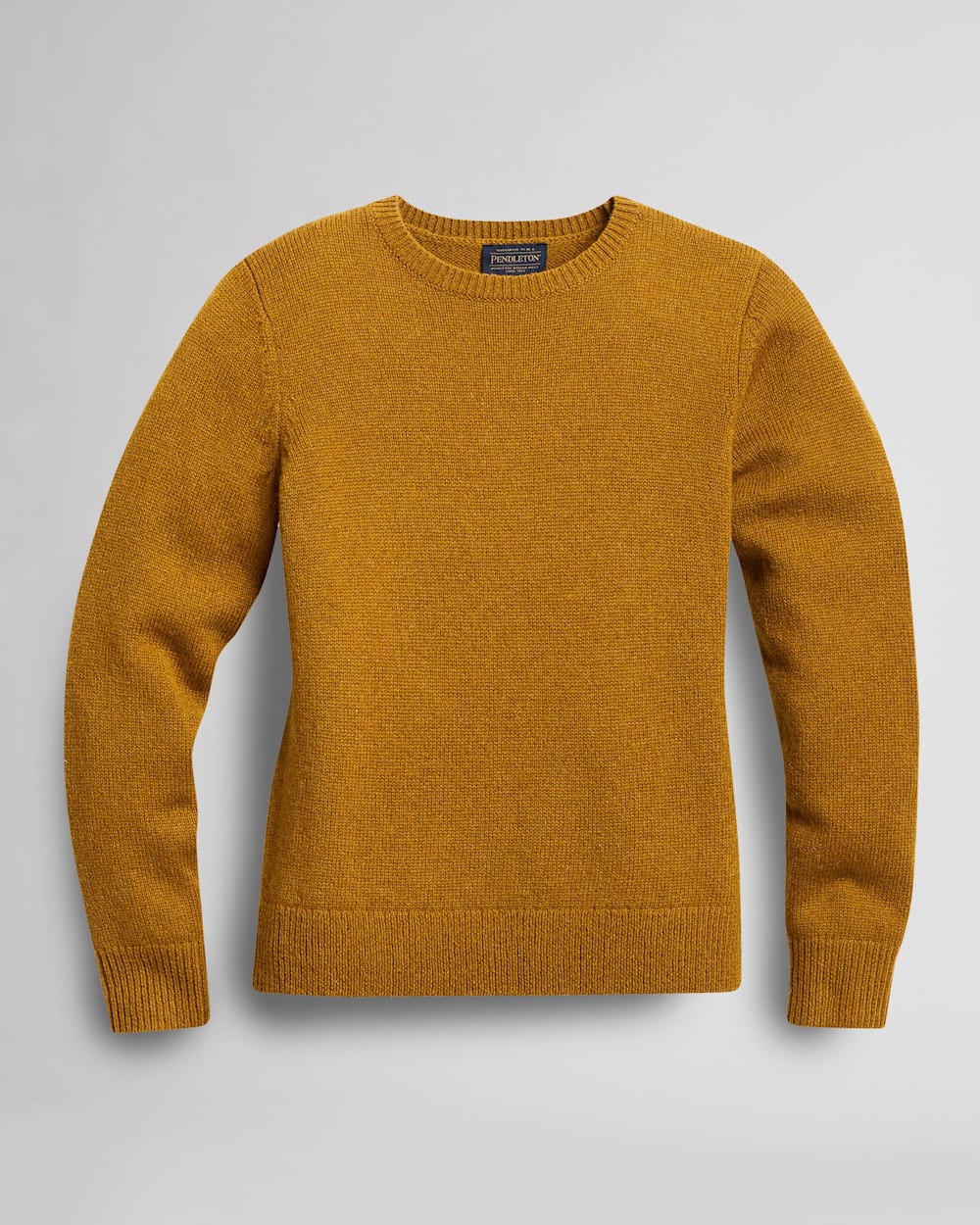 WOMEN S SHETLAND WASHABLE WOOL CREWNECK Pendleton