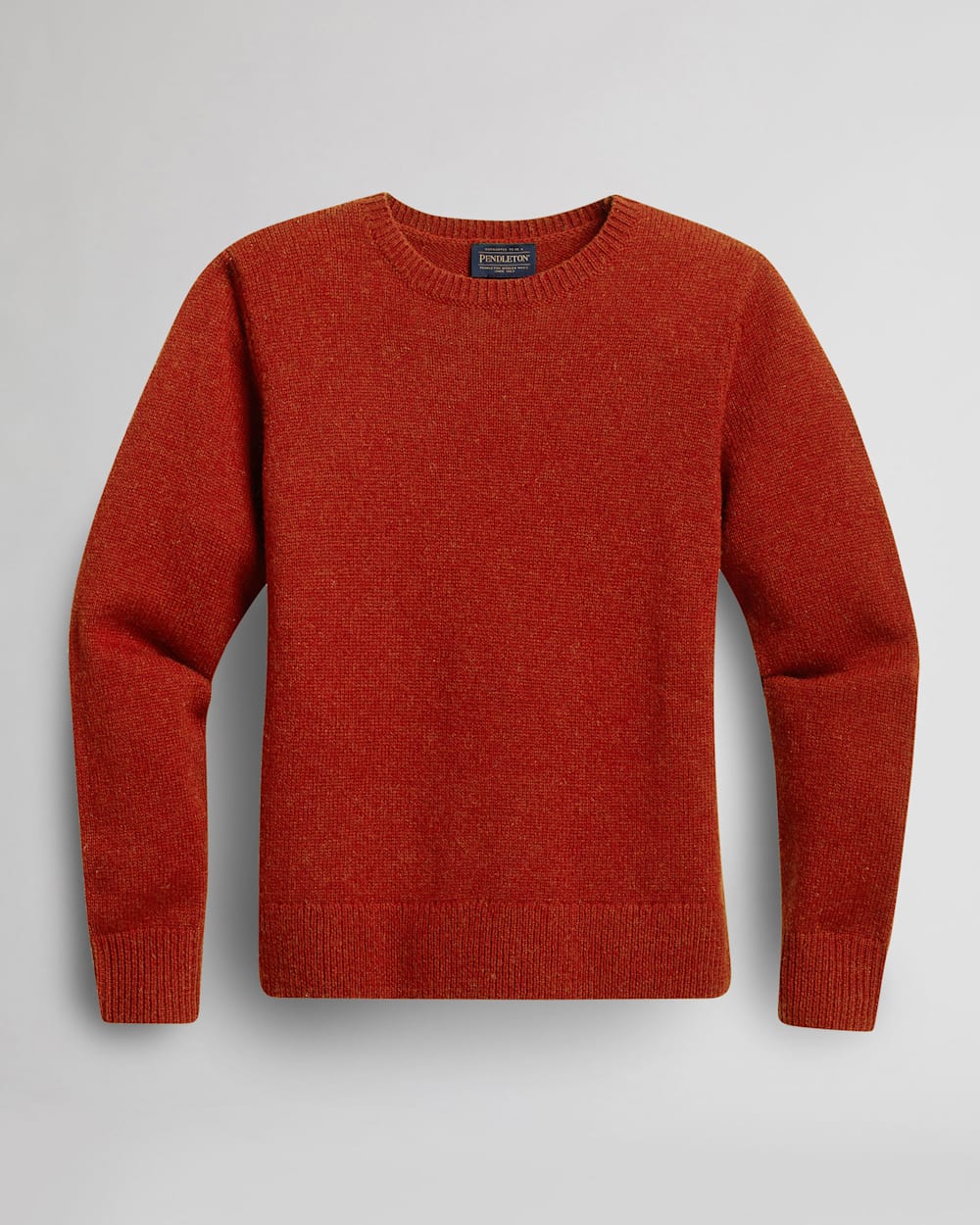 WOMEN S SHETLAND WASHABLE WOOL CREWNECK Pendleton