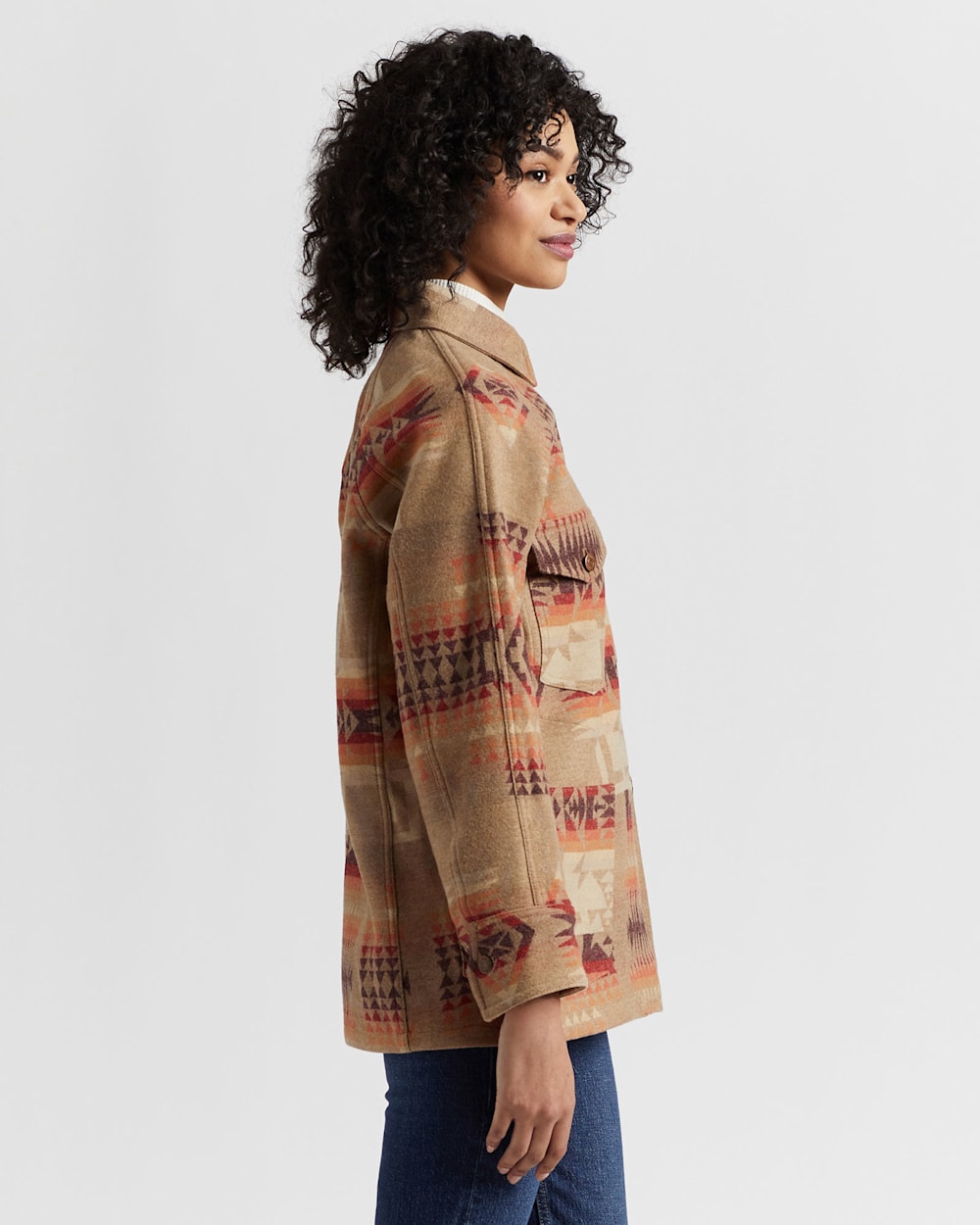 WOMEN S VINTAGE WOOL WORK JACKET