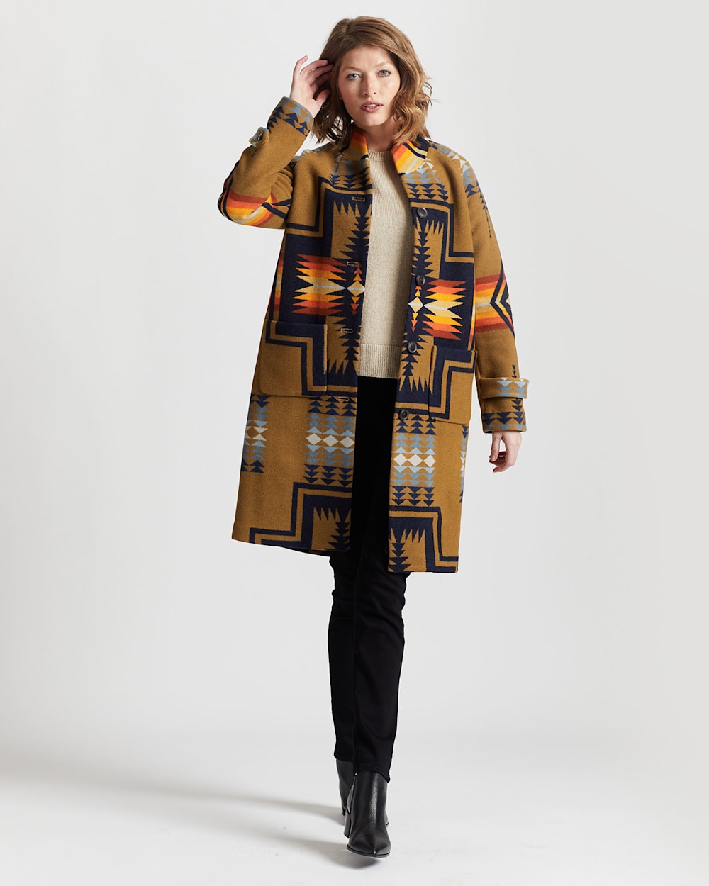 Pendleton duster coat discount