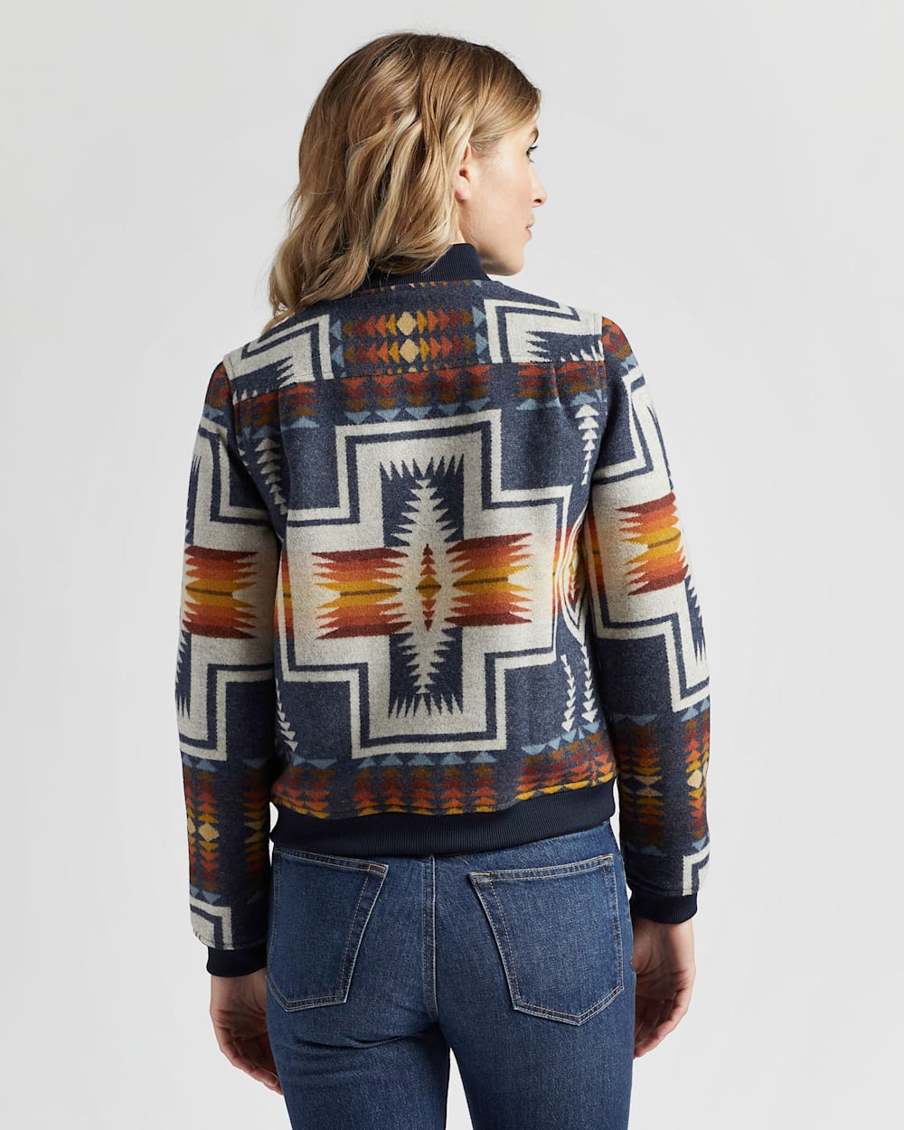 WOMEN'S WOOL BOMBER JACKET