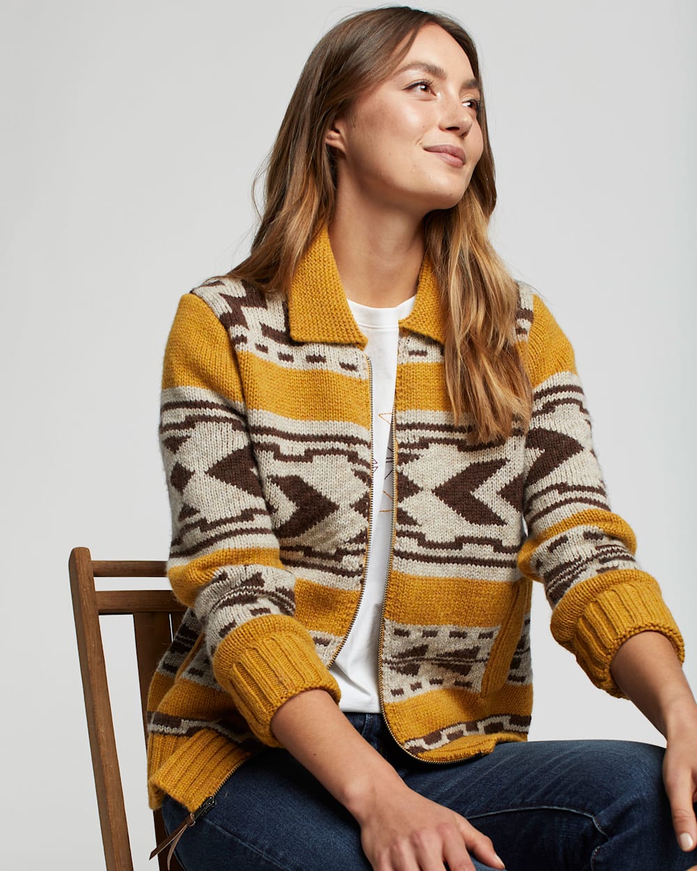Pendleton shetland cheap cardigan