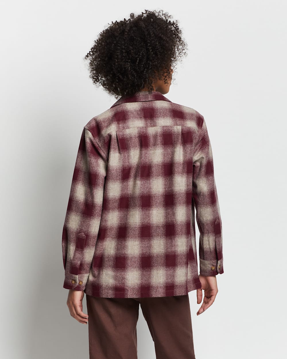 Pendleton Pendleton Women's Long Sleeve Boyfriend Fit Cotton Flannel Shirt, Red Ochre Multi Plaid, X-Large Shop Stylish Women's Boyfriend Doublebrushed Flannel Shirt