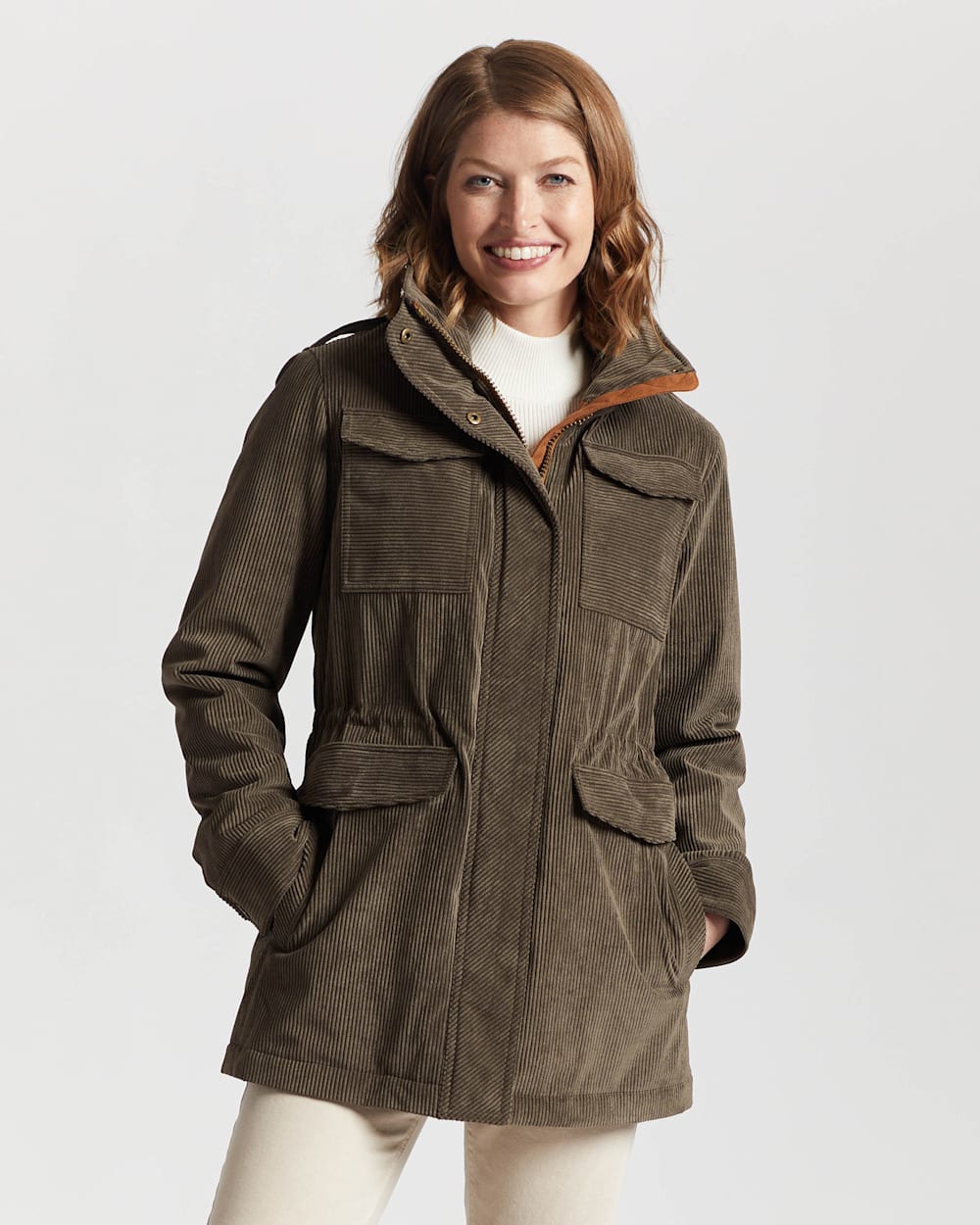 WOMEN S ODESSA HOODED CORDUROY JACKET Pendleton