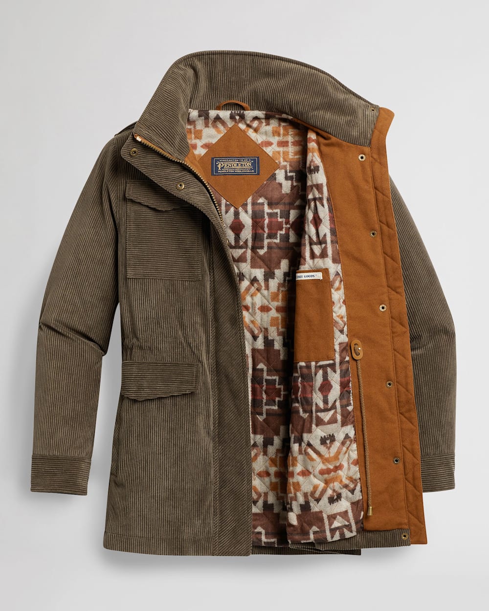 WOMEN S ODESSA HOODED CORDUROY JACKET Pendleton