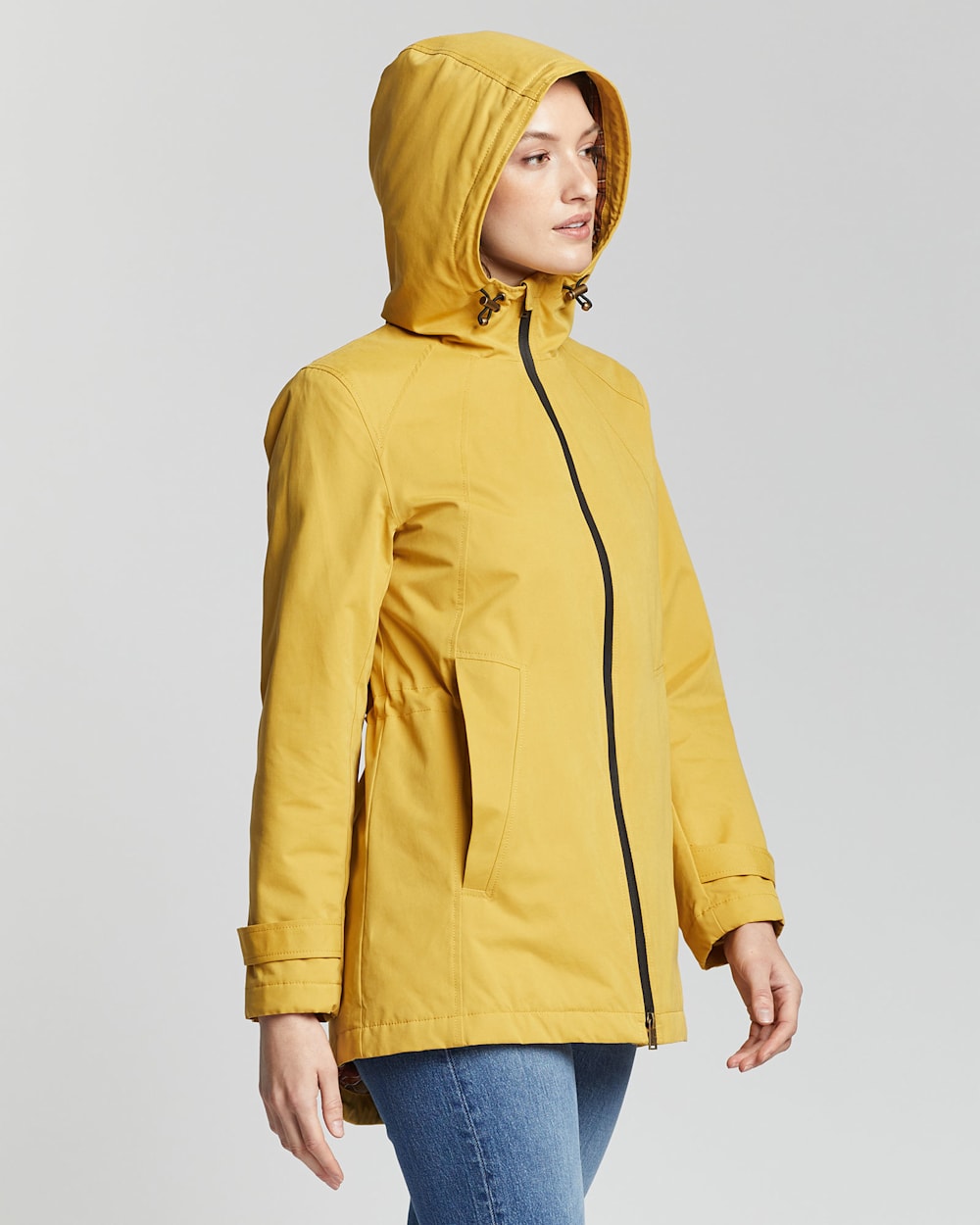 ALTERNATE VIEW OF WOMEN'S SUNLAND ANORAK IN GOLDENROD image number 2