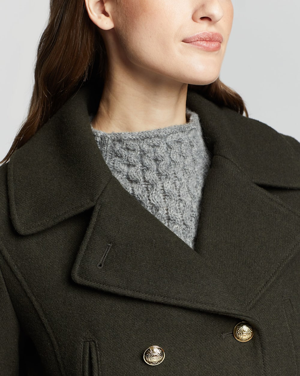 WOMEN S WOOL PEACOAT
