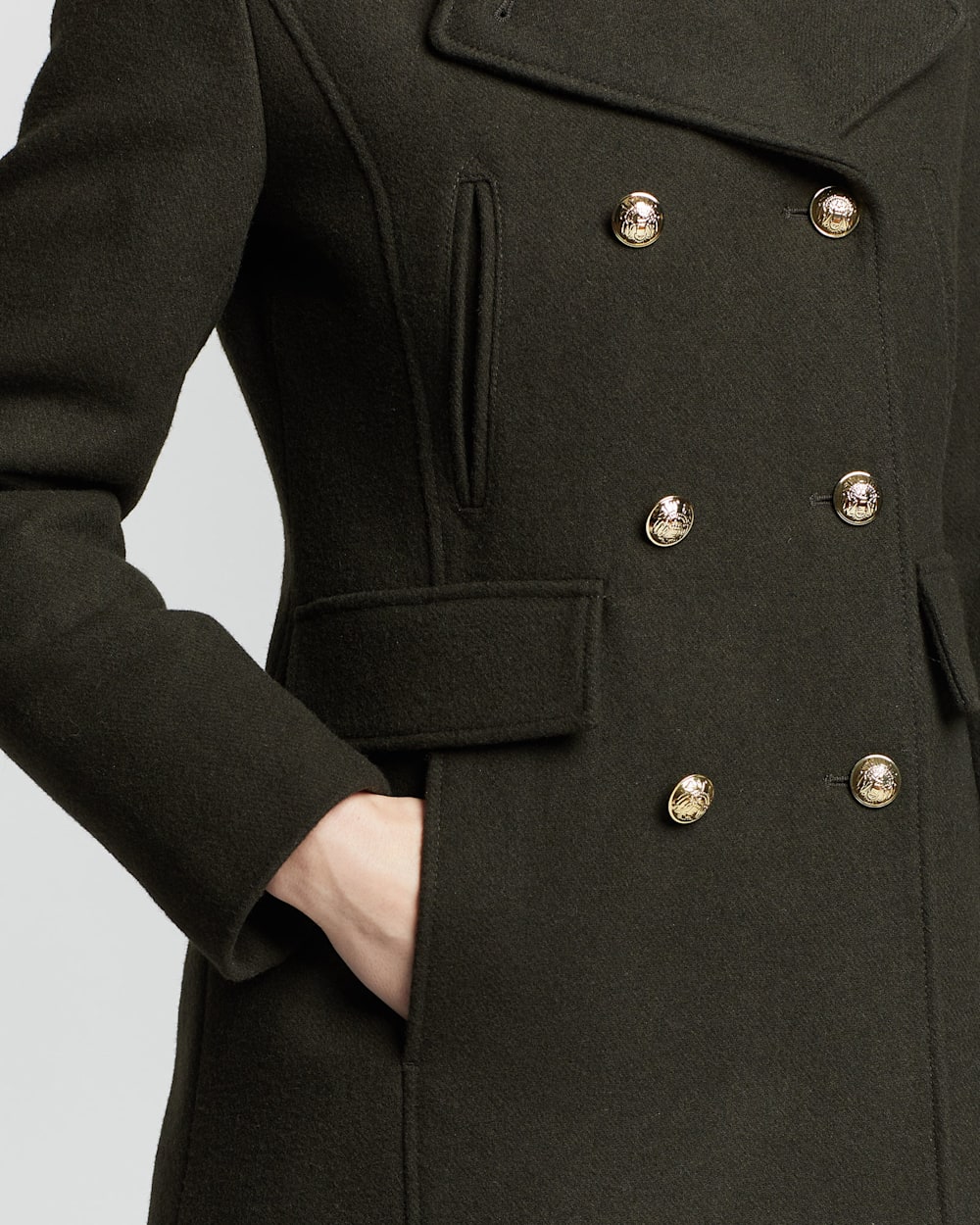 WOMEN S WOOL PEACOAT