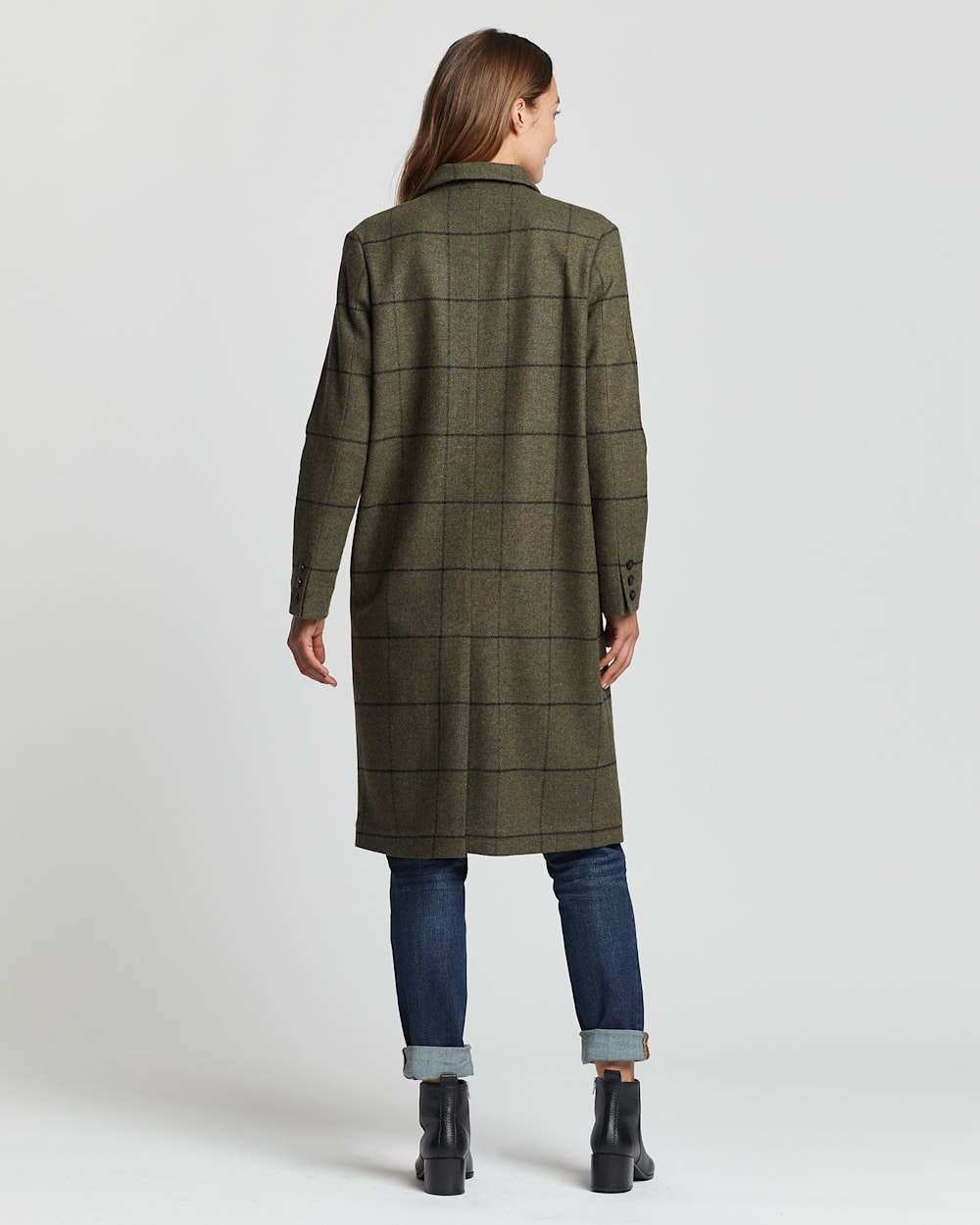 WOMEN S HUDSON LONG WOOL COAT