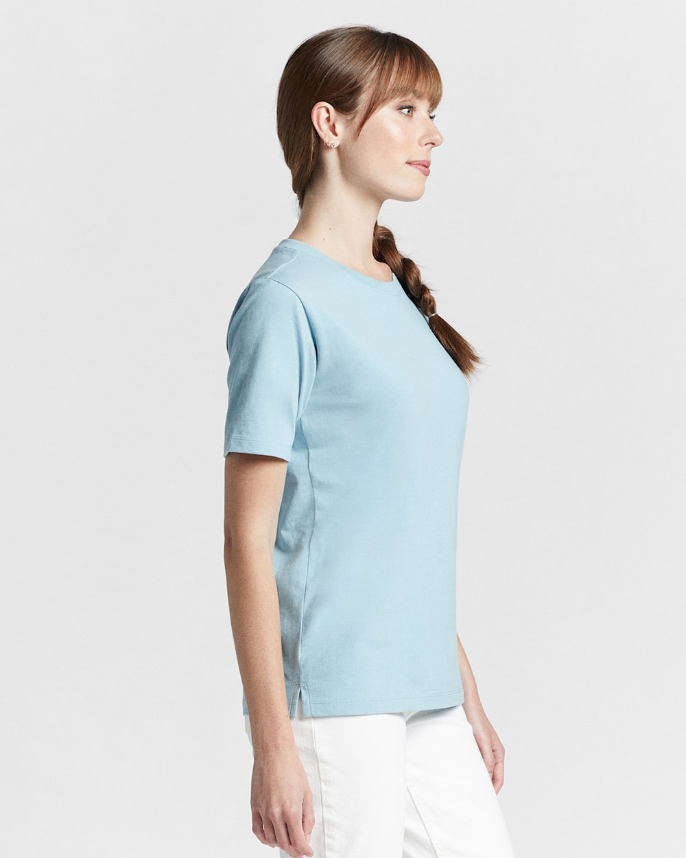 ALTERNATE VIEW OF WOMEN'S DESCHUTES TEE IN DUSTY AQUA image number 3