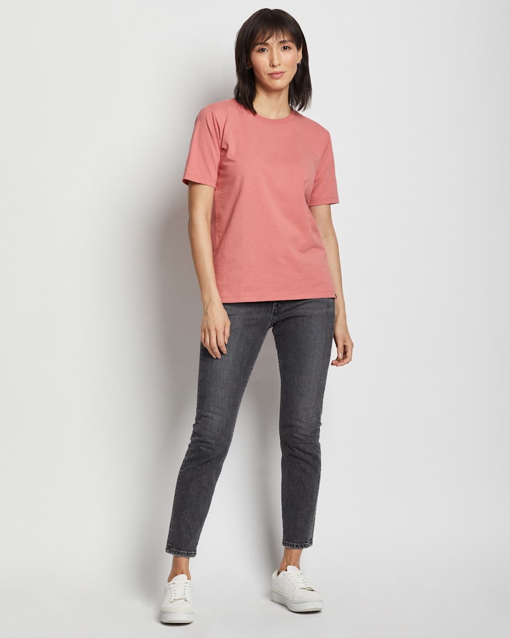 WOMEN'S DESCHUTES TEE IN FADED ROSE image number 1