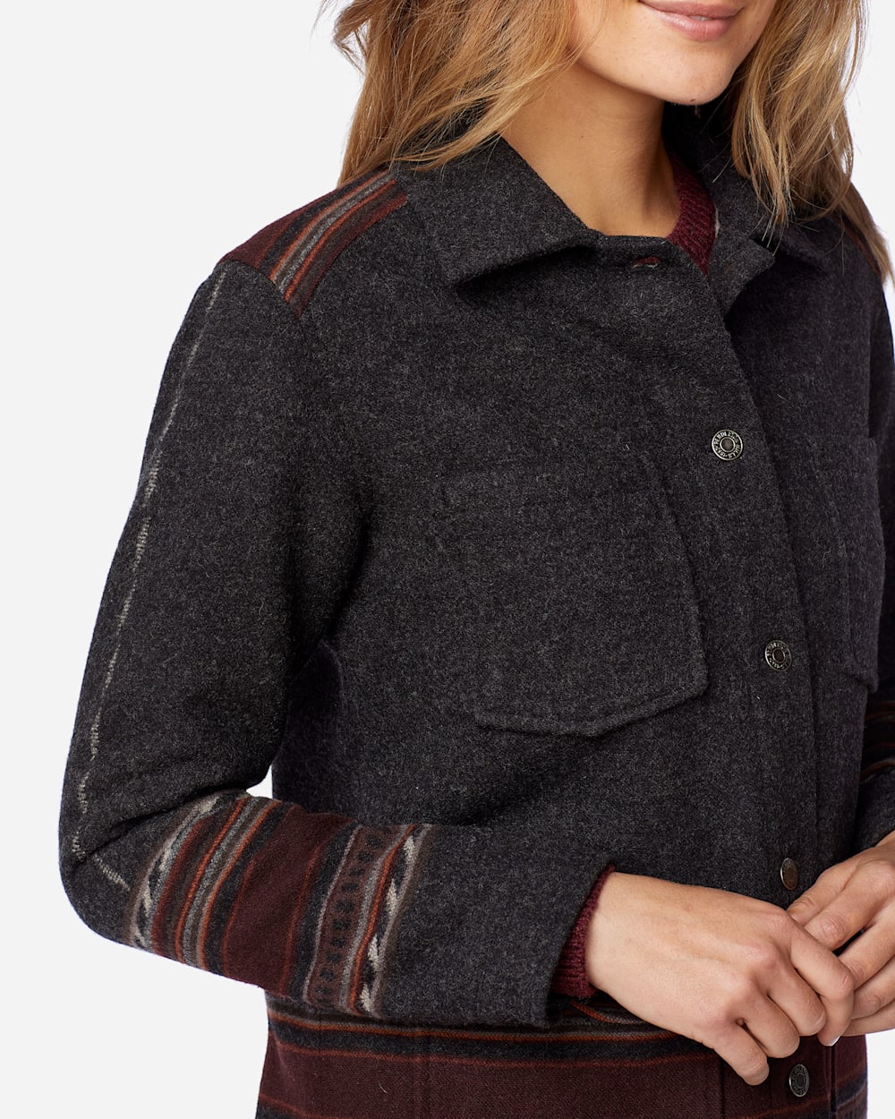WOMEN S WESTERN HORIZONS WOOL COAT