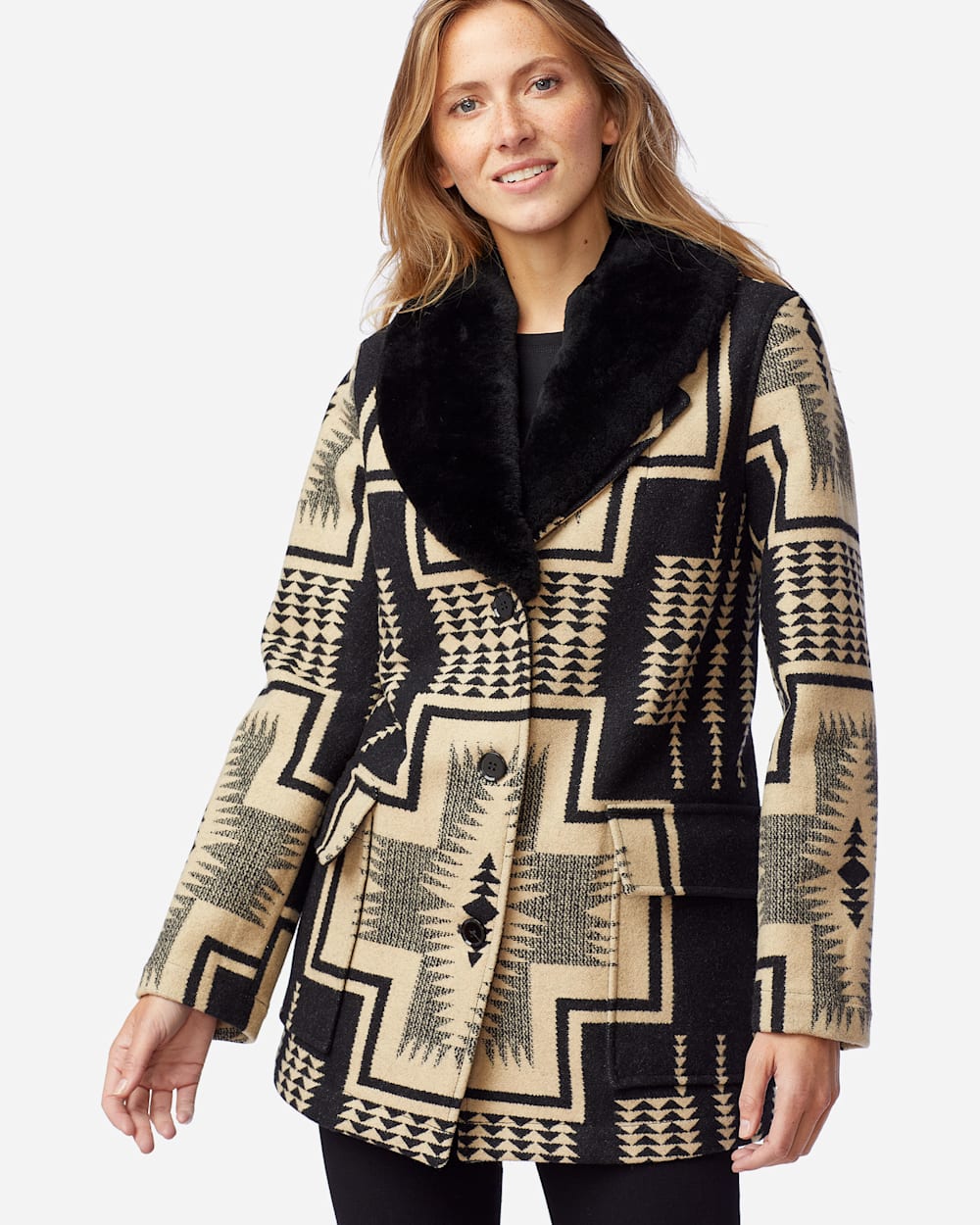 Pendleton blanket coat women's sale