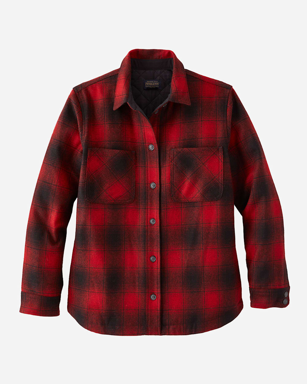 Quilted shirt jacket womens hot sale
