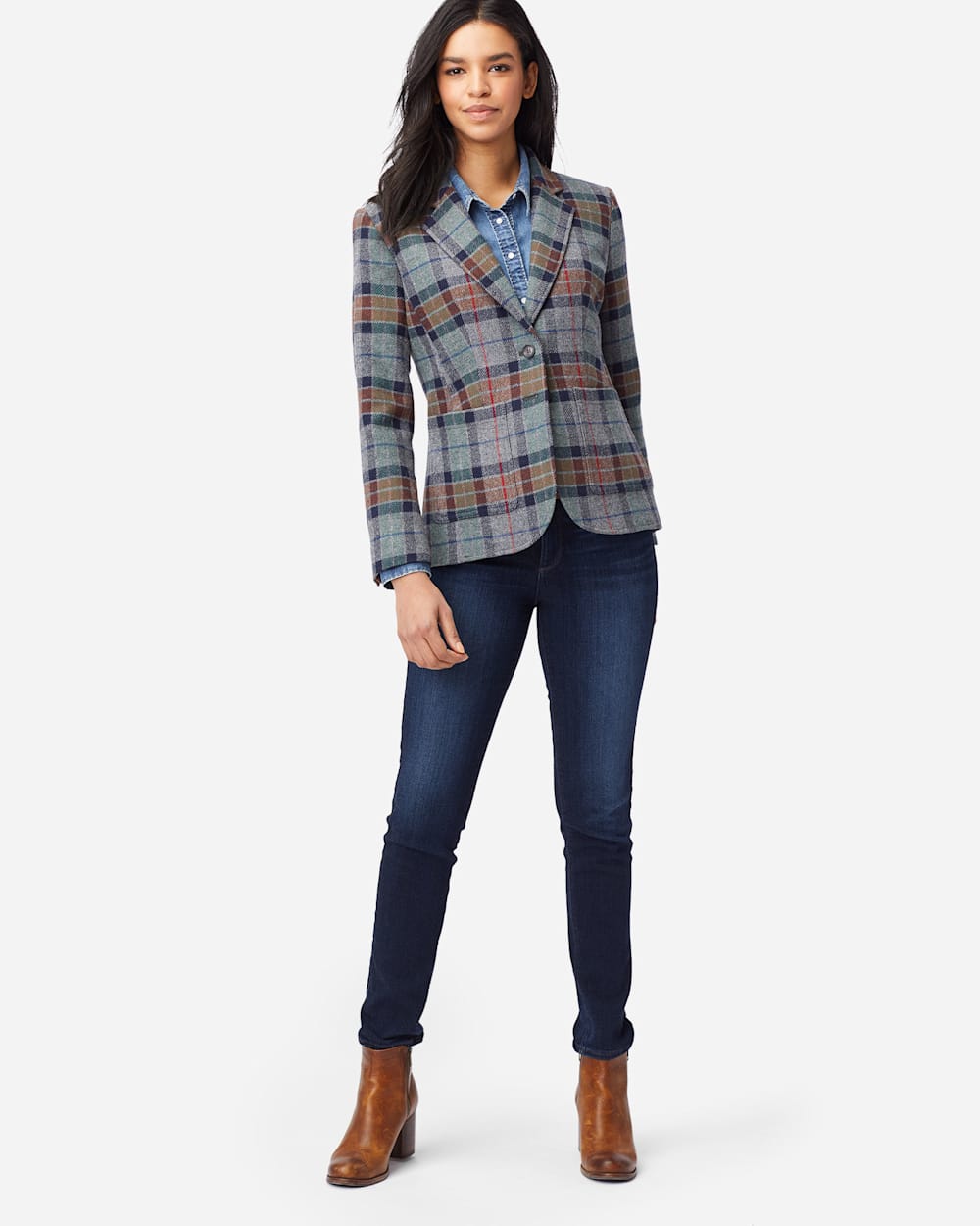 WOMEN S BRYNN OREGON TWEED WOOL BLAZER