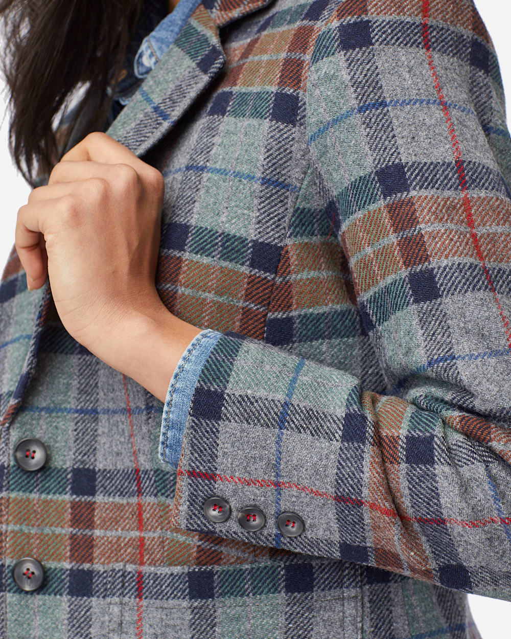 WOMEN'S BRYNN OREGON TWEED WOOL BLAZER