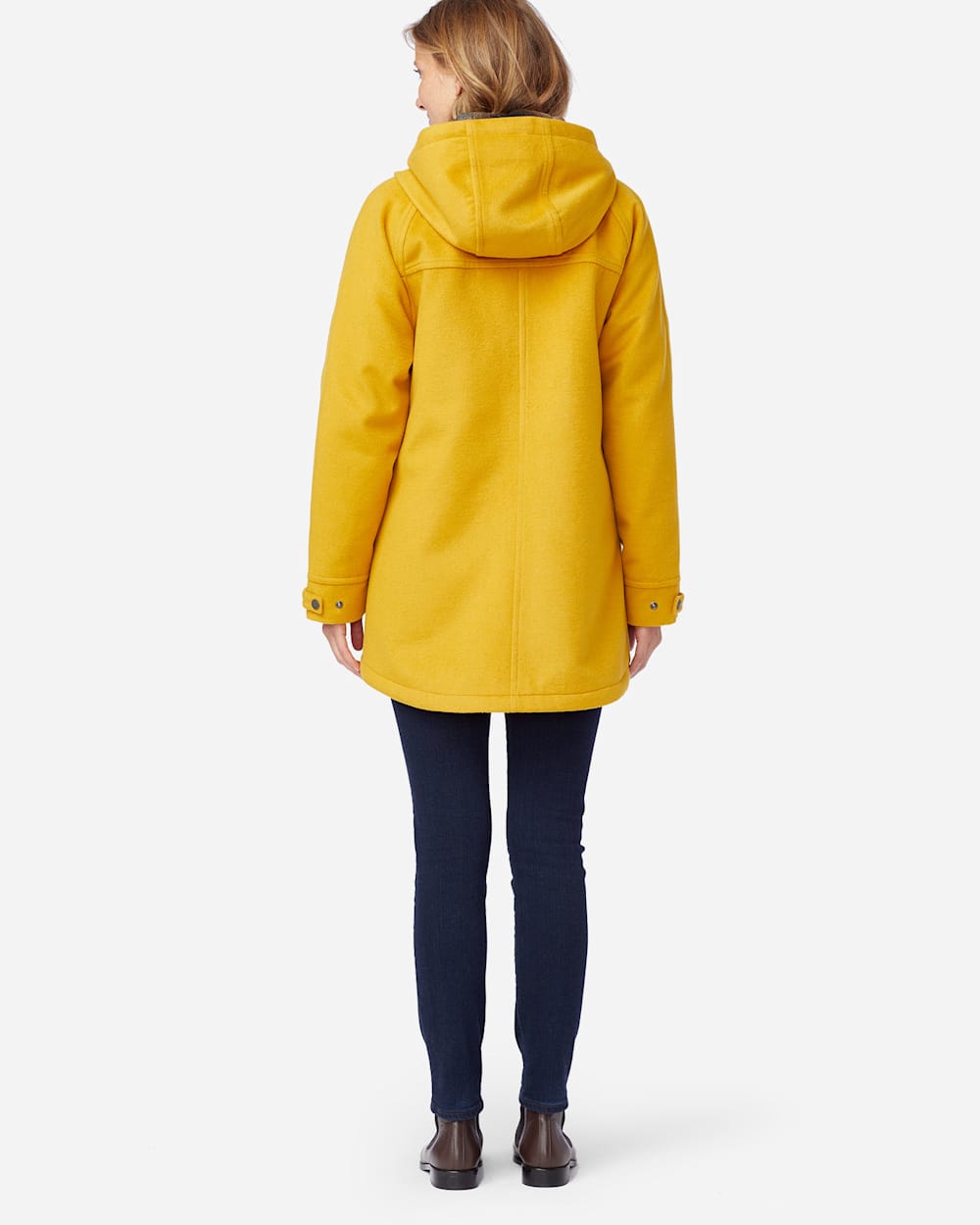 ALTERNATE VIEW OF WOMEN'S WEST HAVEN INSULATED COAT IN GOLDENROD image number 3