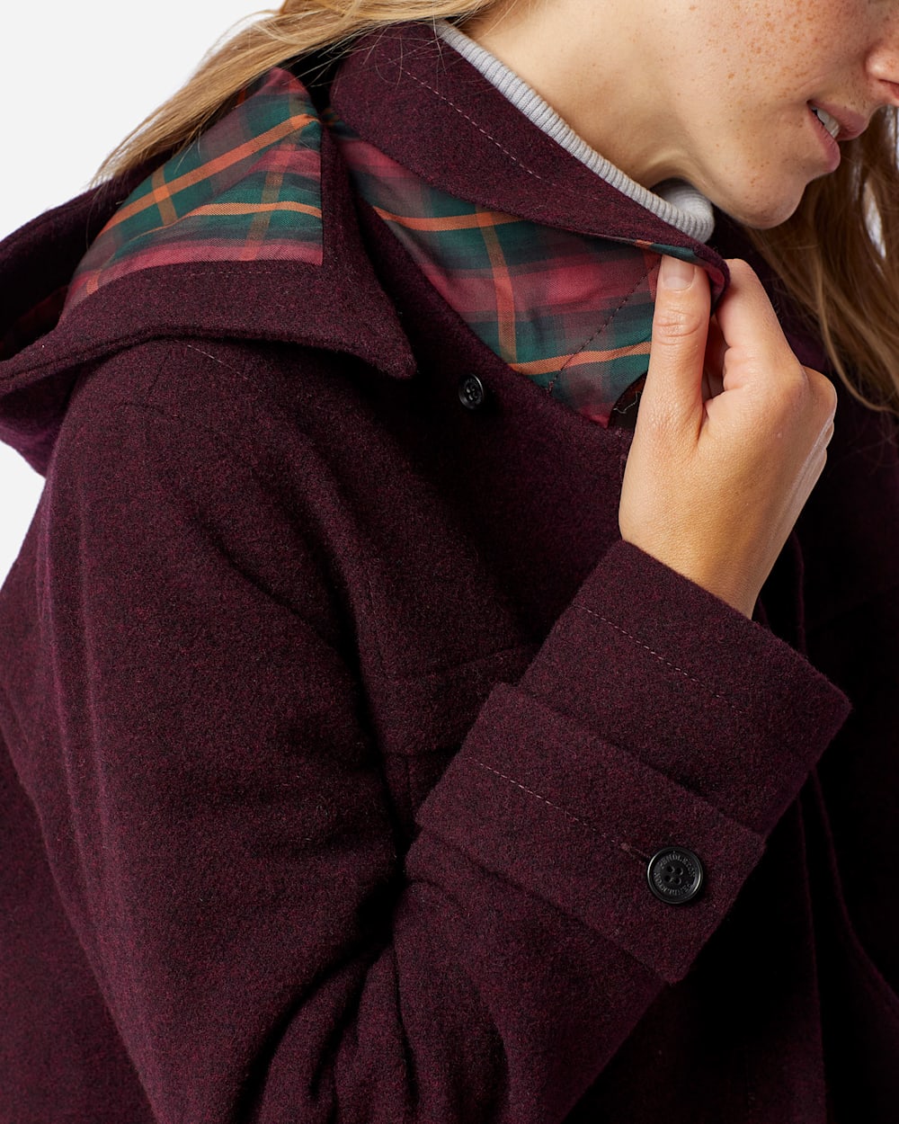 Insulated wool coat womens best sale
