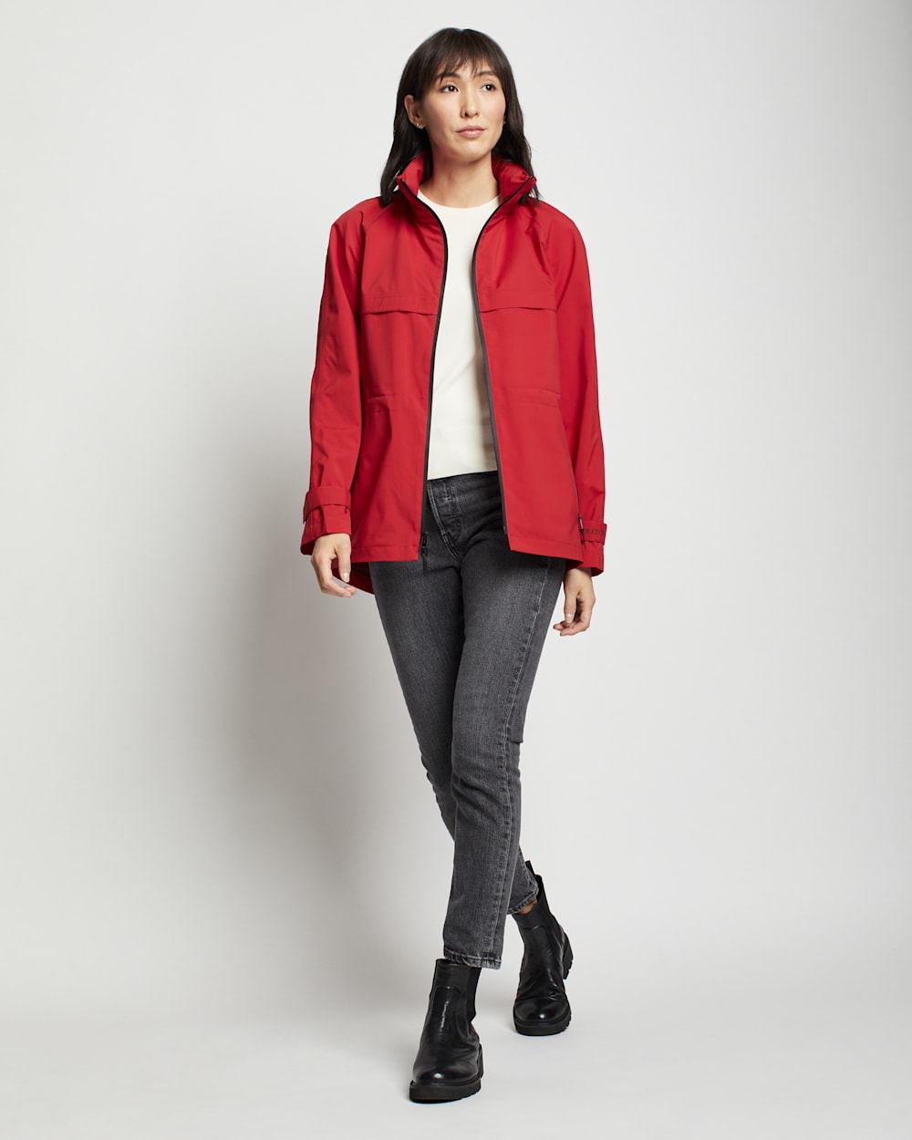 WOMEN'S PARADISE RIPSTOP JACKET IN RED image number 1