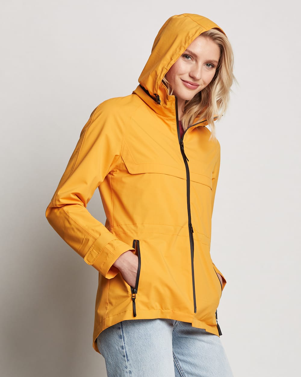 ALTERNATE VIEW OF WOMEN'S PARADISE RIPSTOP JACKET IN SUNSET image number 4