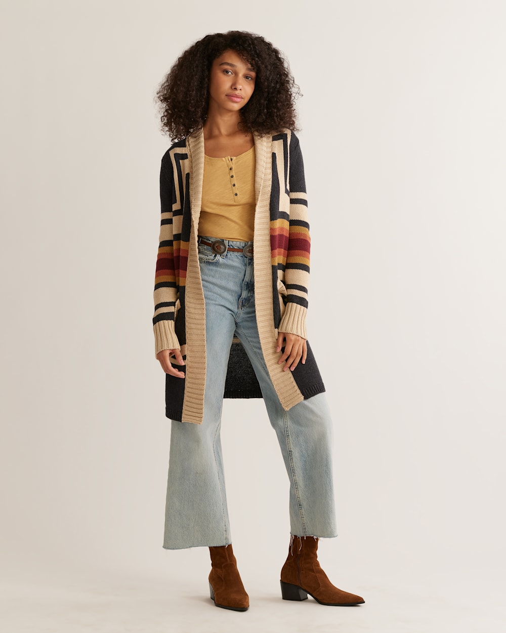 Look Fashionable All Season in Harding Cardigan Pendleton