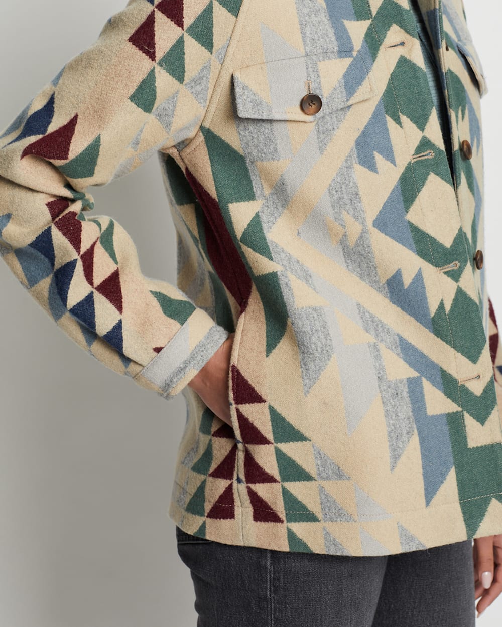 WOMEN S LEANNE WOOL COAT