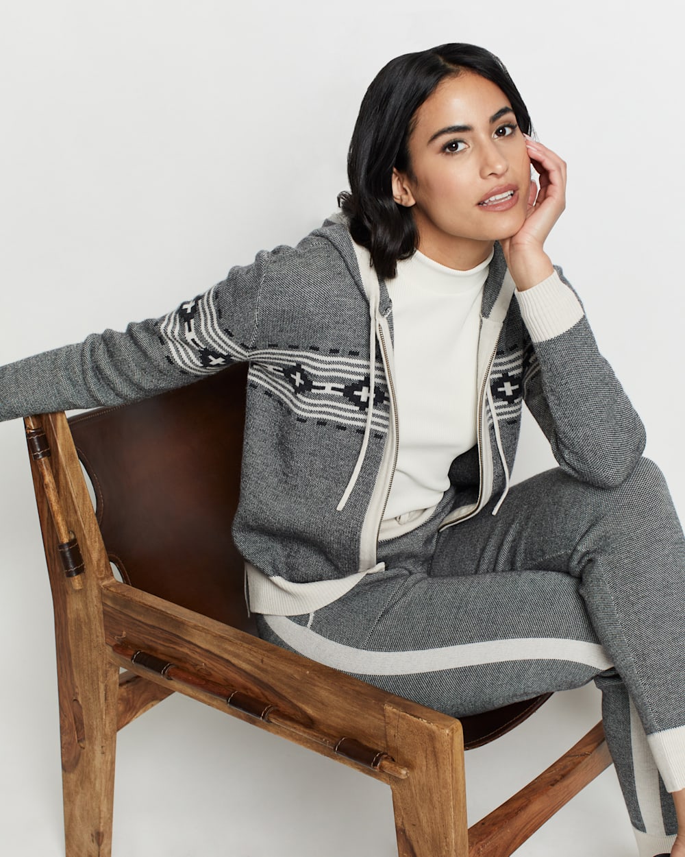 Women s Graphic Merino Zip Hoodie Pendleton