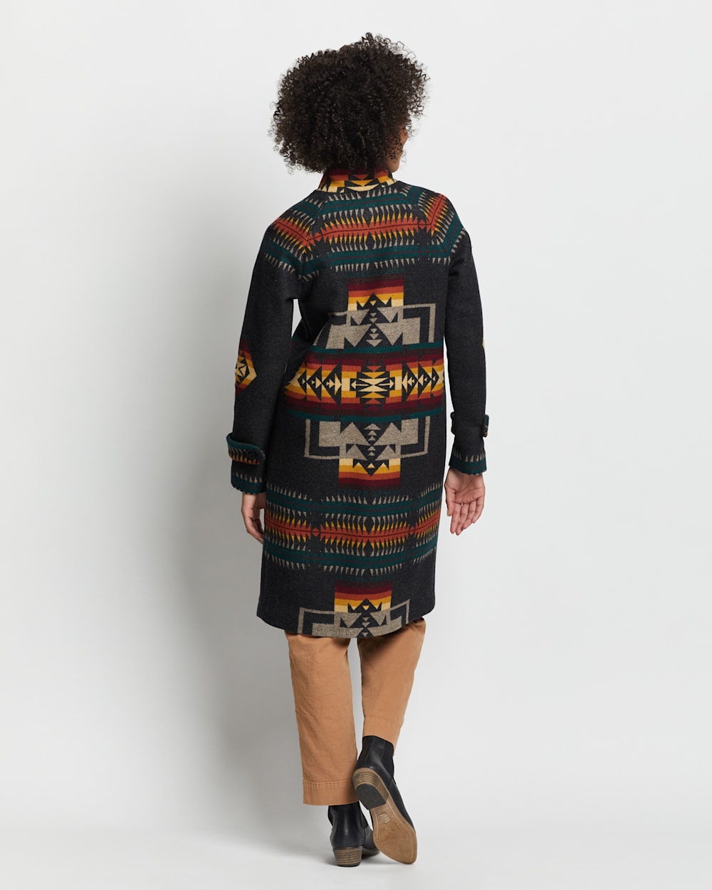 WOMEN S ARCHIVE BLANKET COAT