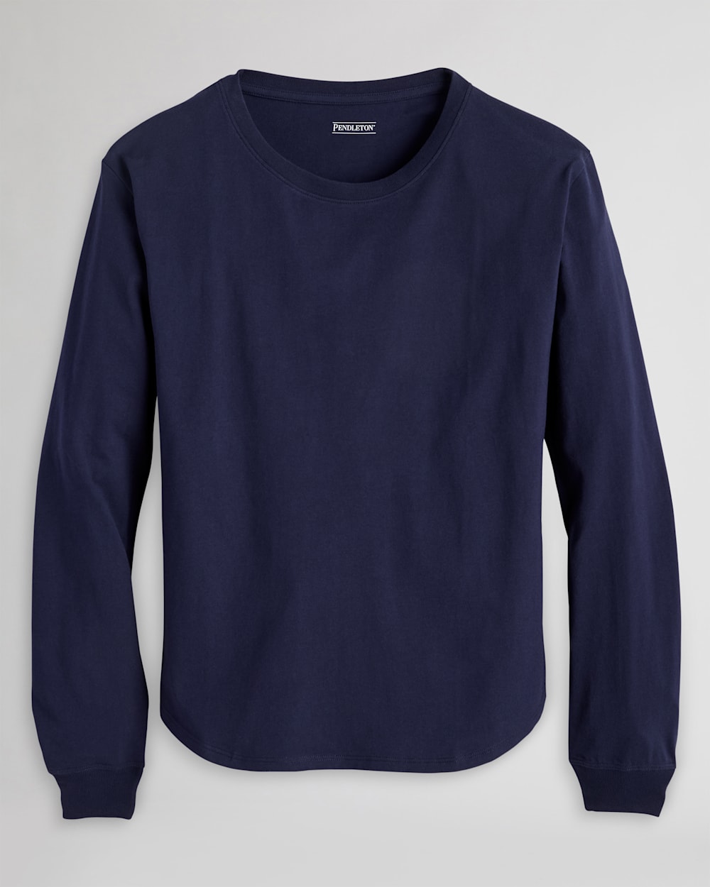 WOMEN'S LONG-SLEEVE DESCHUTES TEE IN NAVY image number 1