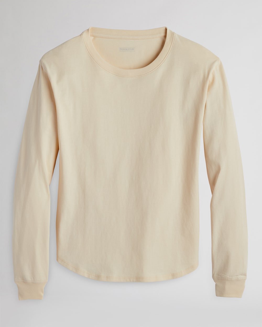 WOMEN'S LONG-SLEEVE DESCHUTES TEE IN IVORY image number 1
