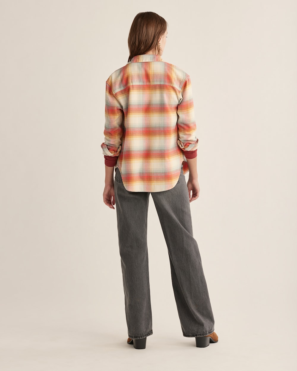 WOMEN'S BOYFRIEND DOUBLE-BRUSHED FLANNEL SHIRT | Pendleton