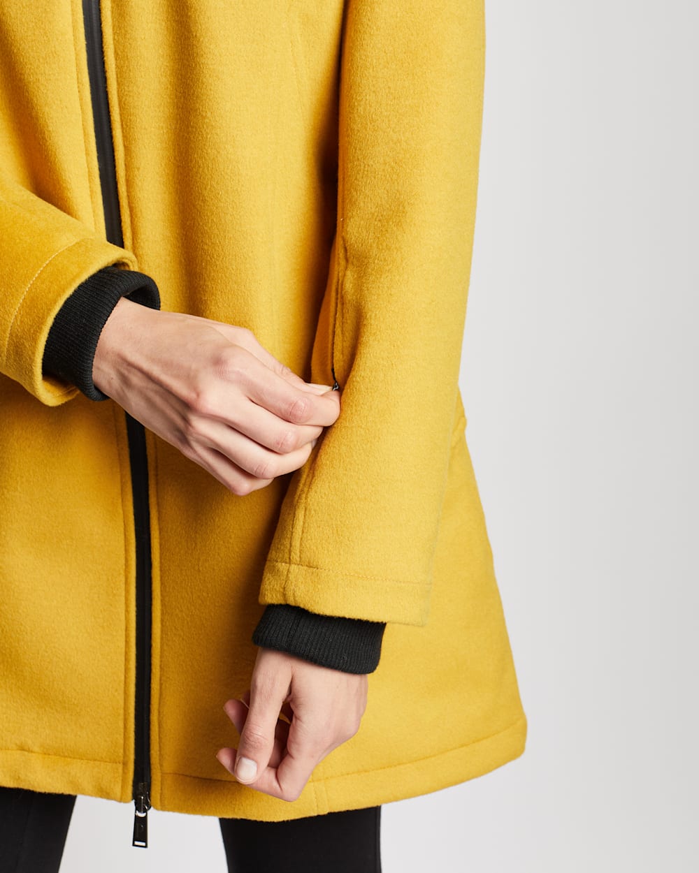 ALTERNATE VIEW OF WOMEN'S HAMPTON COAT IN GOLDENROD image number 2