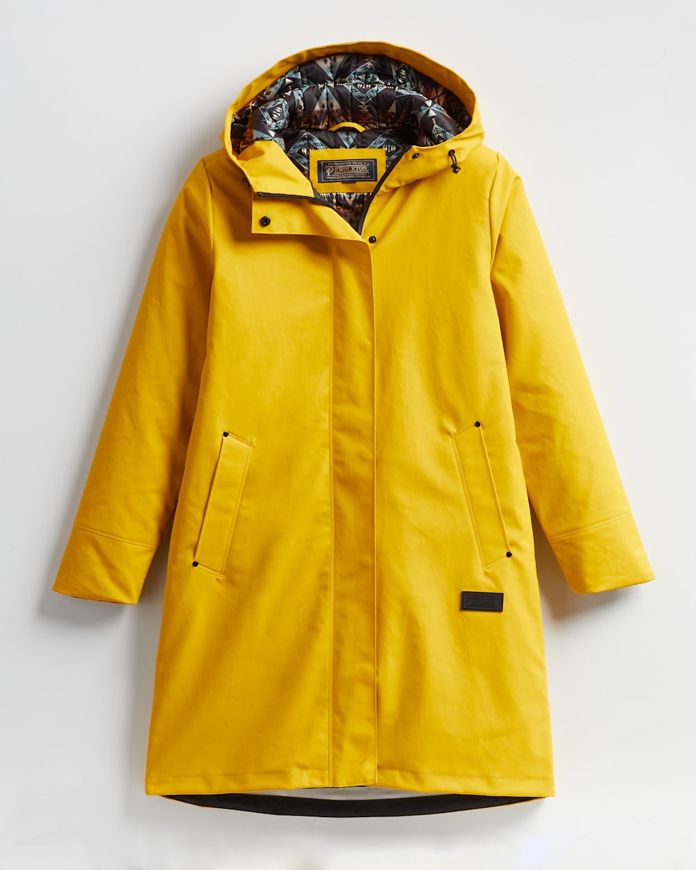WOMEN'S VICTORIA A-LINE SLICKER IN YELLOW image number 1