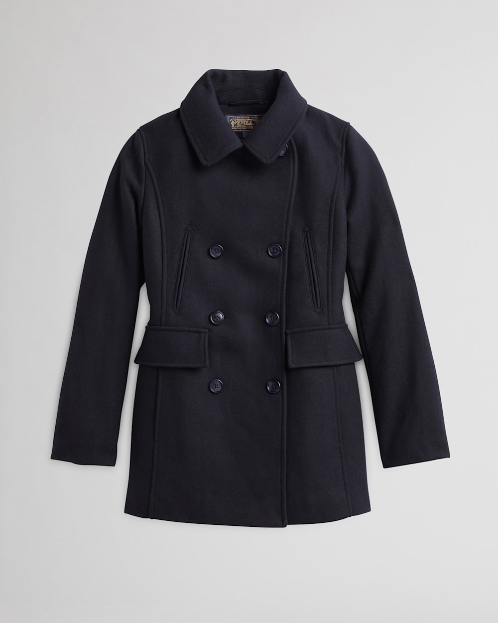Pendleton wool pea coat top