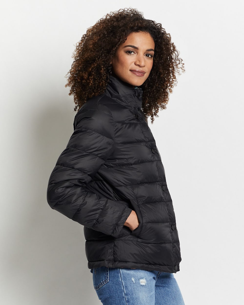Blue Black Diamond Women s Reversible Jacket
