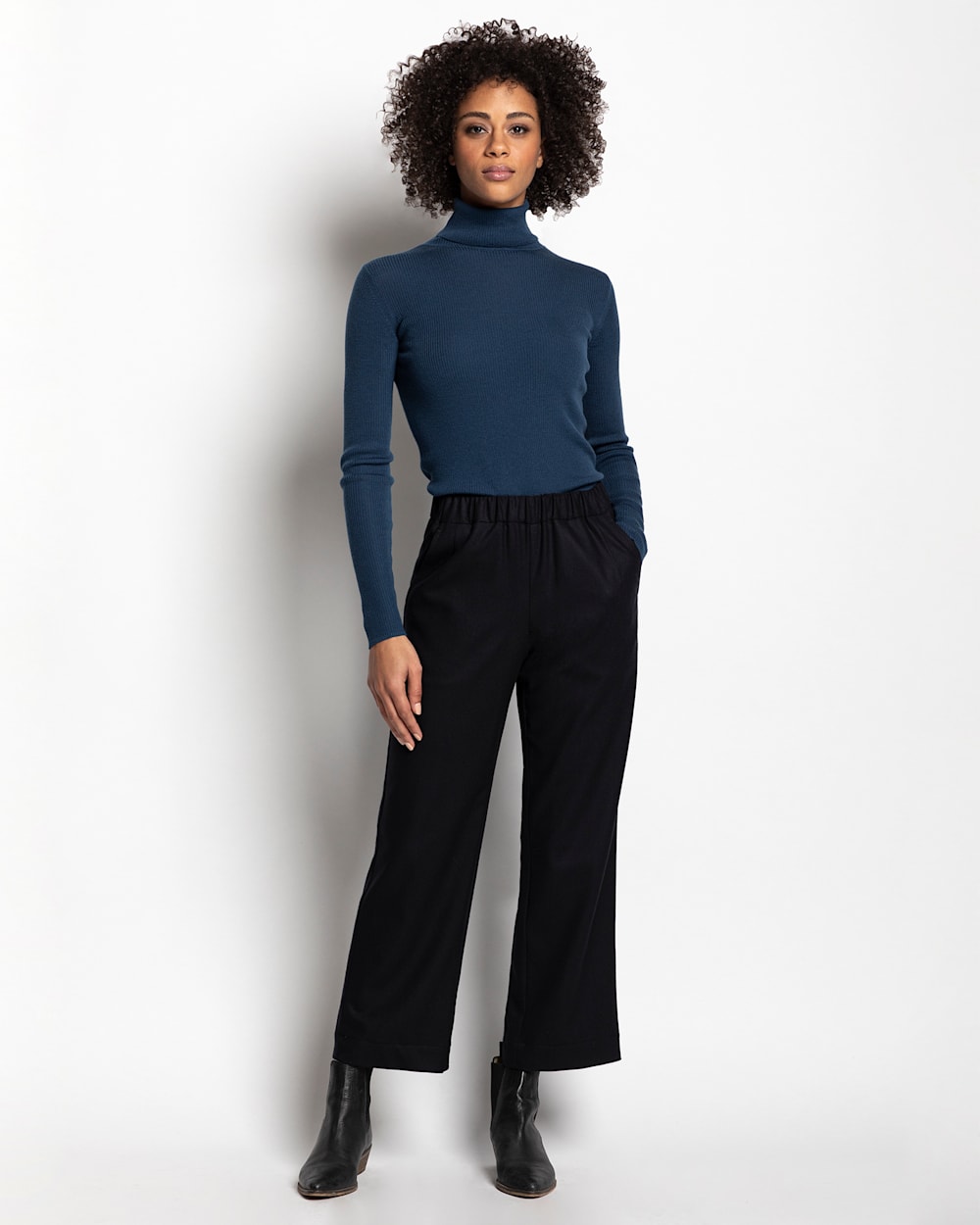 WOMEN'S BROADWAY MERINO PANTS IN BLACK image number 1