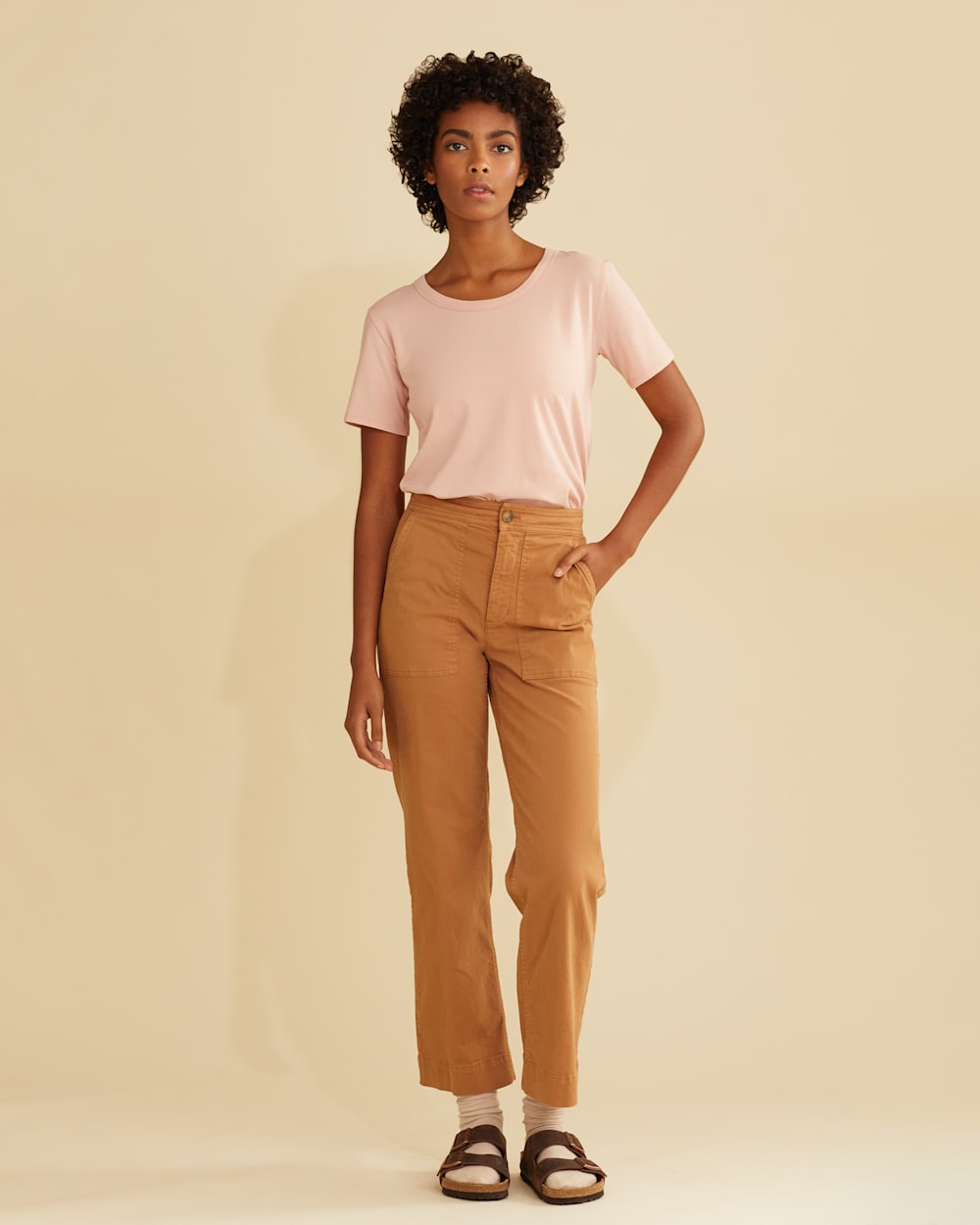 WOMEN'S MCKENZIE TEE IN MISTY ROSE image number 1