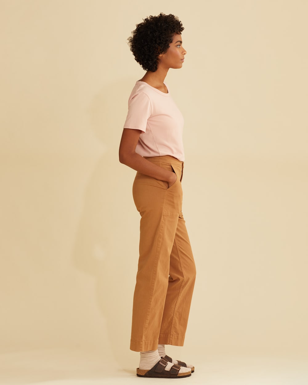 ALTERNATE VIEW OF WOMEN'S MCKENZIE TEE IN MISTY ROSE image number 2