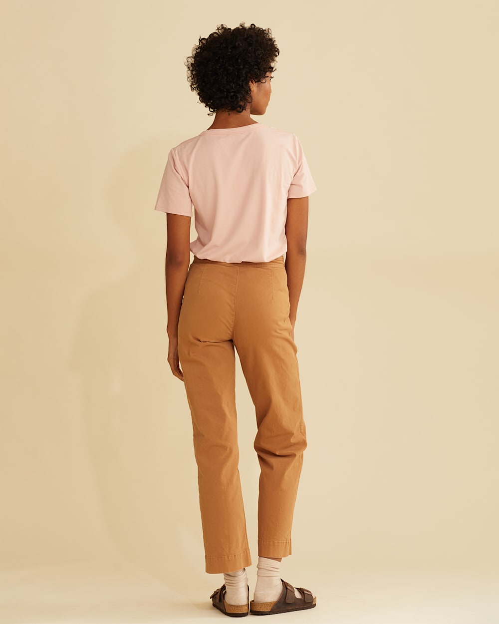 ALTERNATE VIEW OF WOMEN'S MCKENZIE TEE IN MISTY ROSE image number 3