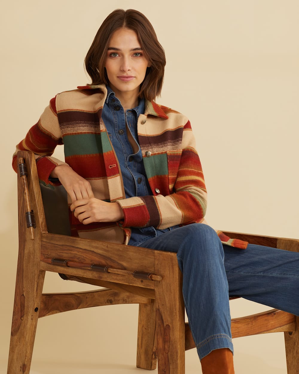 Pendleton santa fe jacket 2025