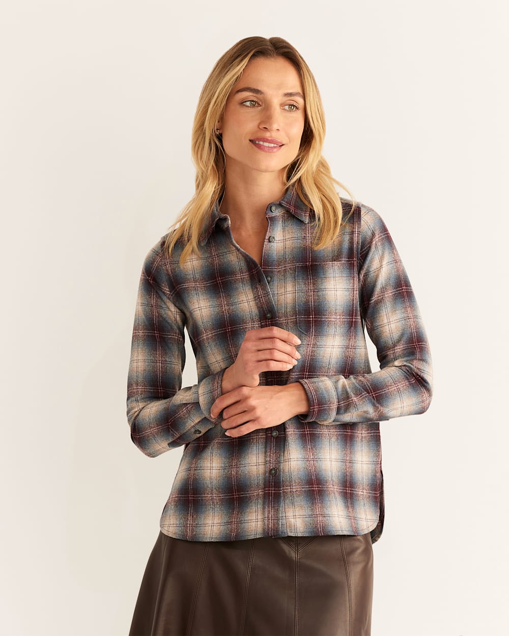メルカラーPENDELTON\"WOOL RIDER SHIRT Pendleton Vintage Fit Rider Shirt (Blue OG Surf) | seams