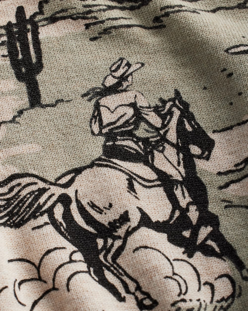 ALTERNATE VIEW OF WOMEN'S DESERT SUN COTTON SWEATER IN IVORY DESERT image number 5