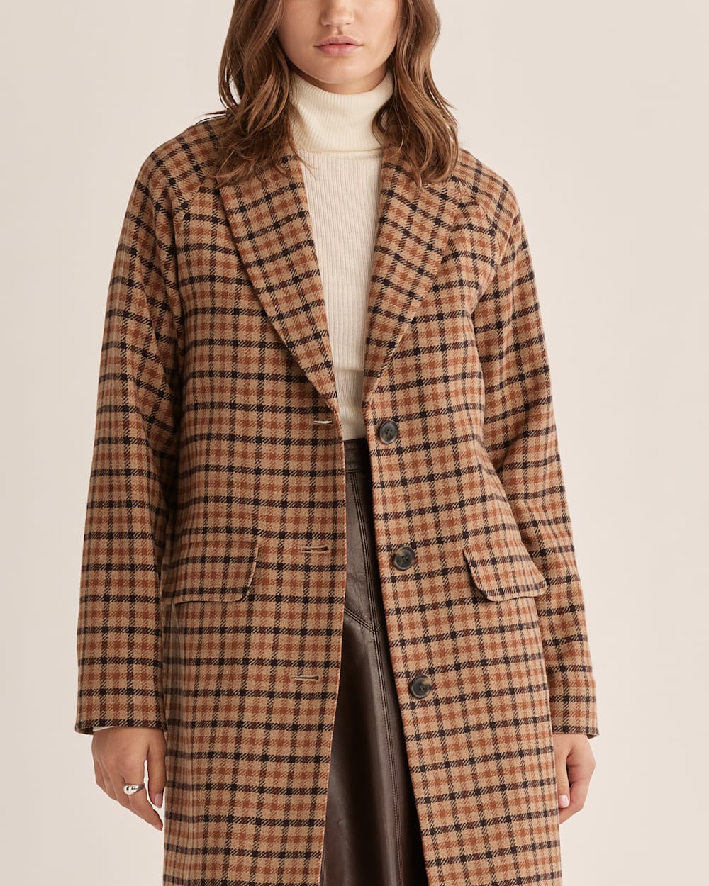 Look Stylish Feel Cozy in the Women s Brooklyn Wool Coat Pendleton