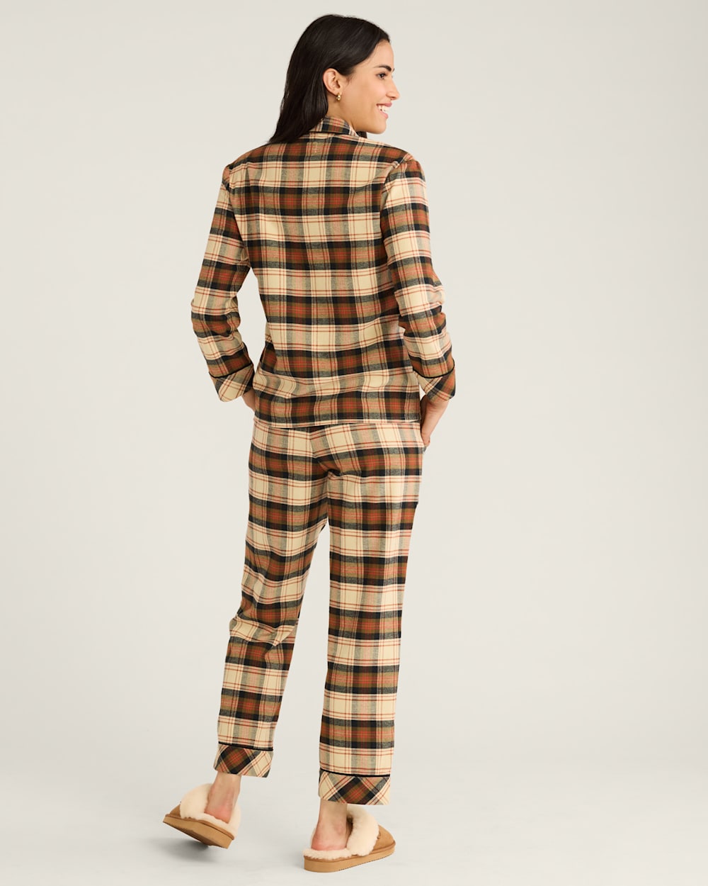 Shop Women s Plaid Flannel Pajama Set for Cozy Nightwear Pendleton
