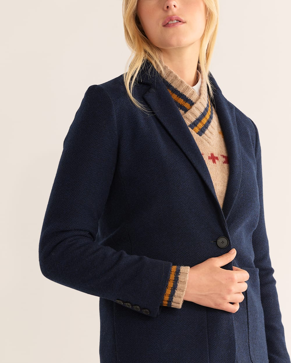 Pendleton wool hybrid blazer online