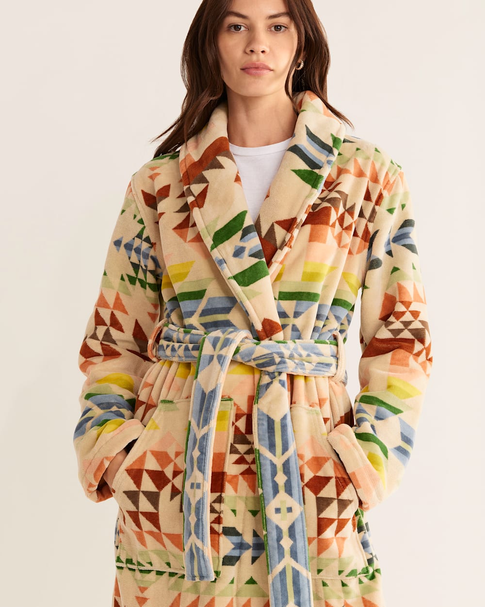 Shop Luxurious Cotton Terry Velour Robe for Women Pendleton